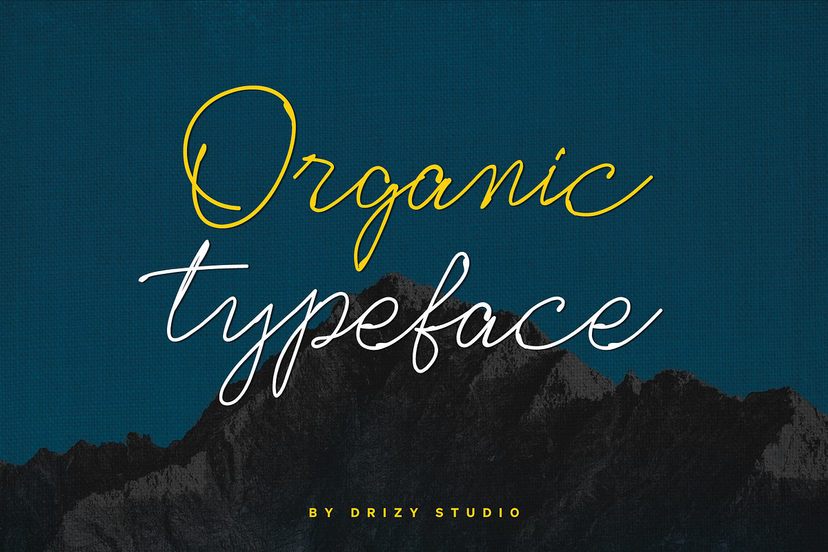 Bluekendy, a Script Font by Drizy (Photo 7 of 9)