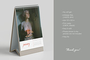 2027 Desk Calendar Template, a Stationery Template by R-studio (Thumbnail 8 of 8)