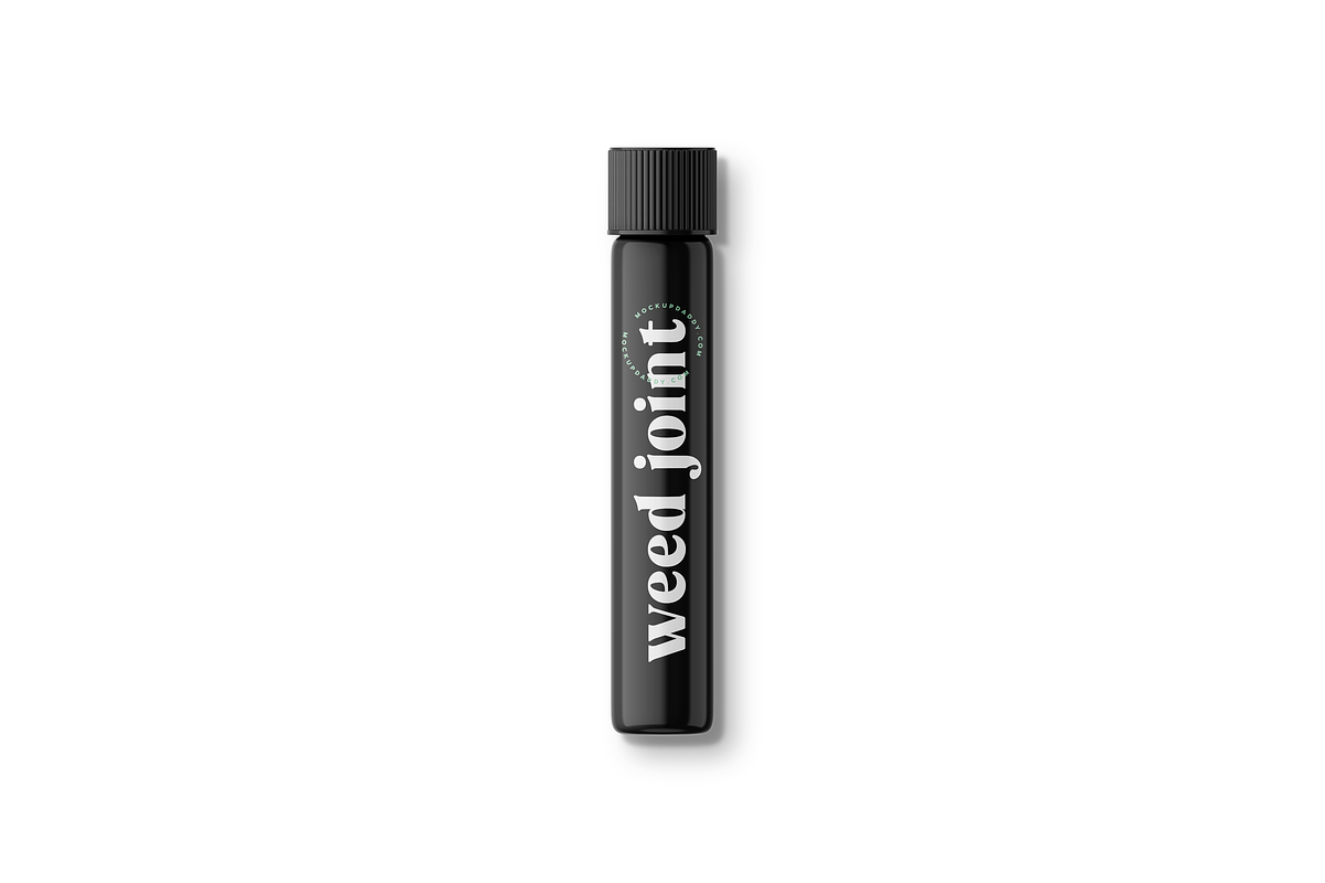 Cannabis Joint Branding Mockup, an Advertising Mockup by Mockupdaddy (Photo 6 of 14)