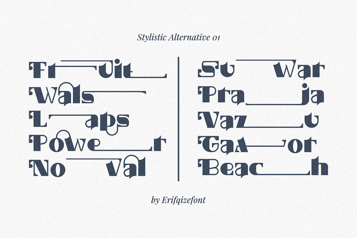 Luminescent Elegance Font, a Sans Serif Font by Erifqizefont (Photo 12 of 21)