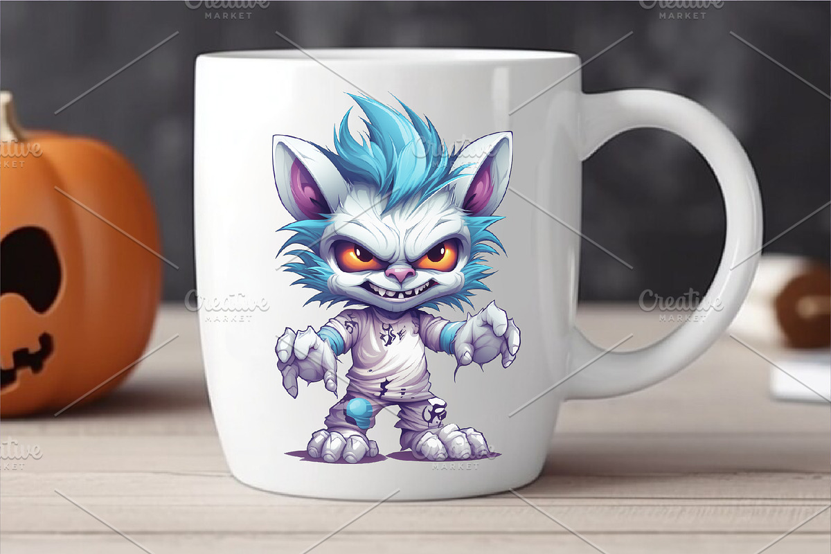 Big bundle of Halloween characters., an Animal Illustration by KENO Mascots (Photo 5 of 12)