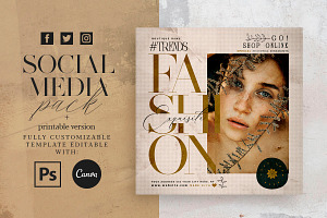 Exquisite Fashion Social Media Pack