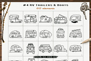 Simple Camp Scenes Logo Creation Kit, a Branding & Logo Template by JeksonGraphics (Thumbnail 9 of 24)