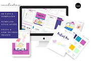 Canva Workbook Bundle Brilliant Boss, a Magazine Template by VanessaRyan.co (Thumbnail 1 of 6)