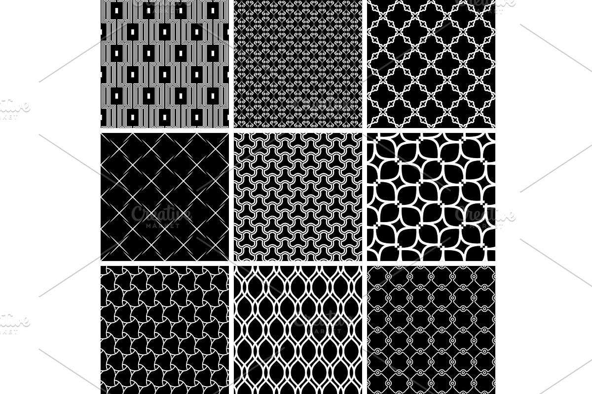 Set of Seamless Geometric, a Pattern Graphic by FineArtStudio (Photo 1 of 3)
