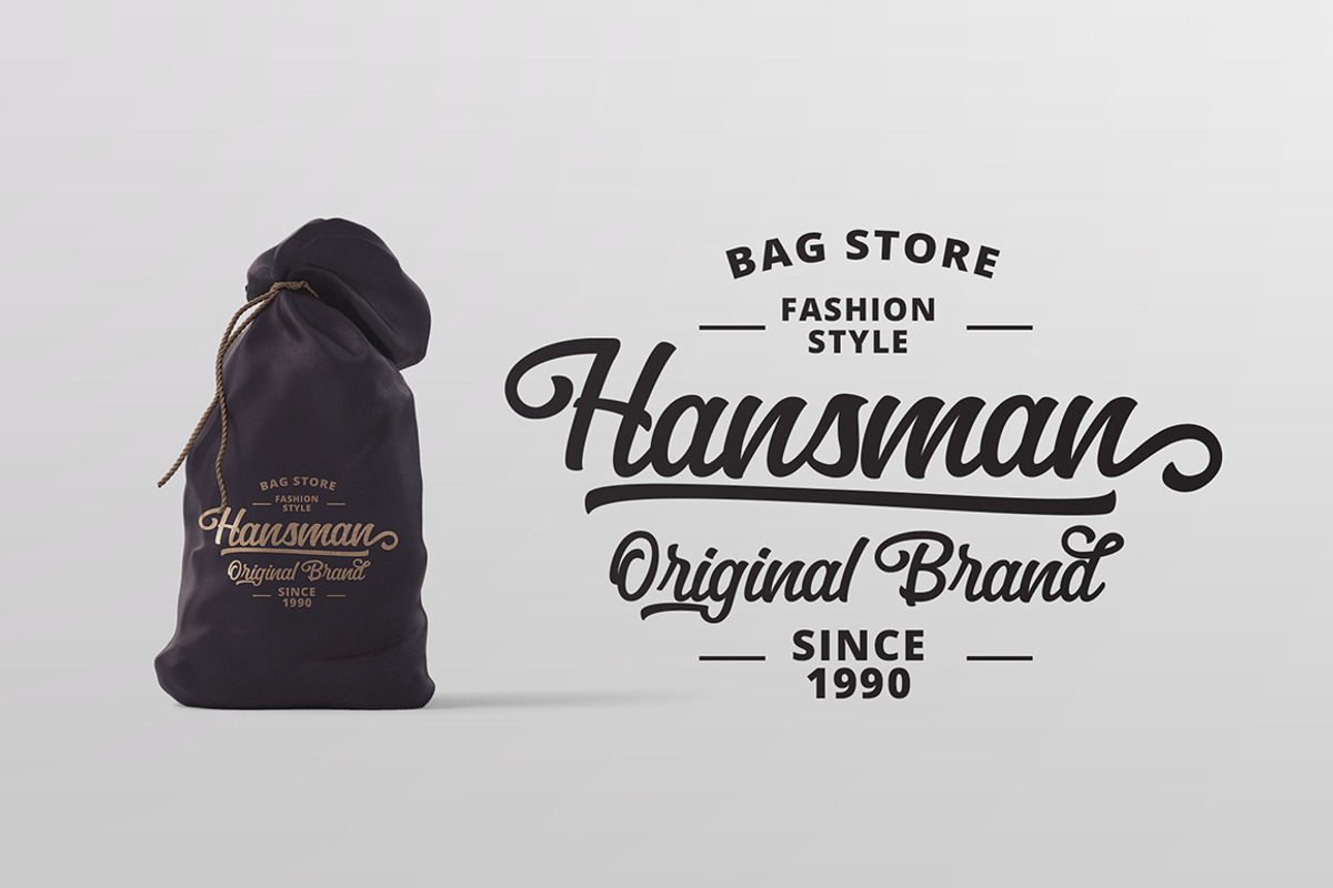 Anghones - Script Font preview 2