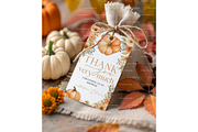 Autumn Favor Tag Mockup PSD, a Product Mockup by MockupWizard (Thumbnail 4 of 5)
