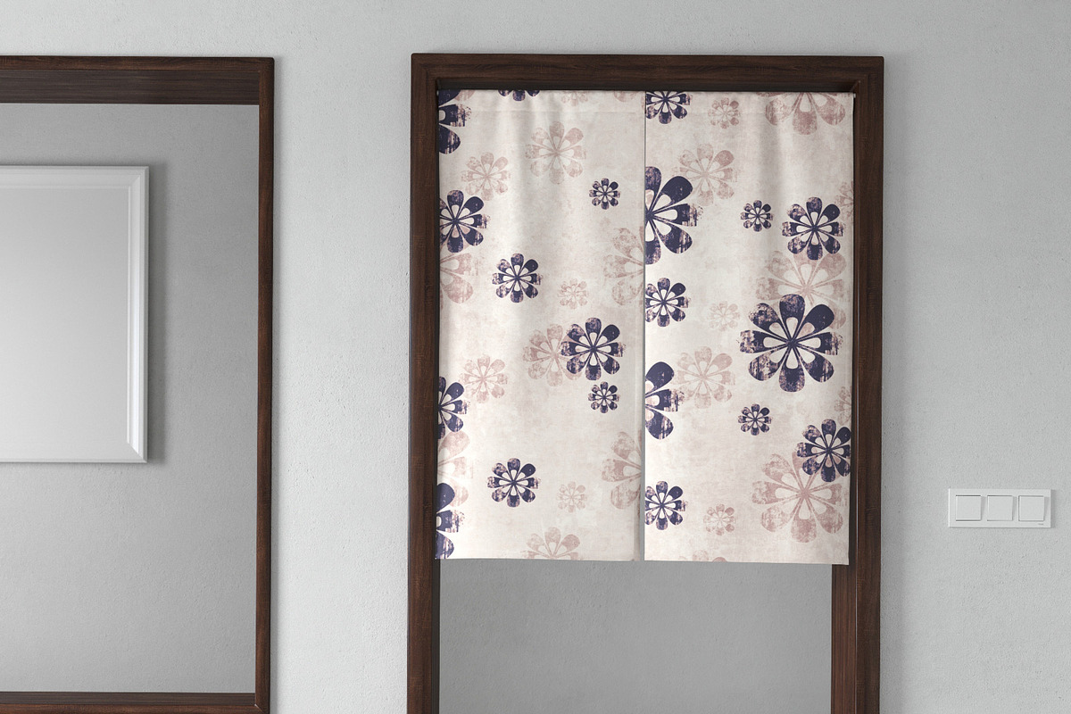 Japanese Style Door Curtain, an Object 3D Model by maxtracing2 (Photo 4 of 7)