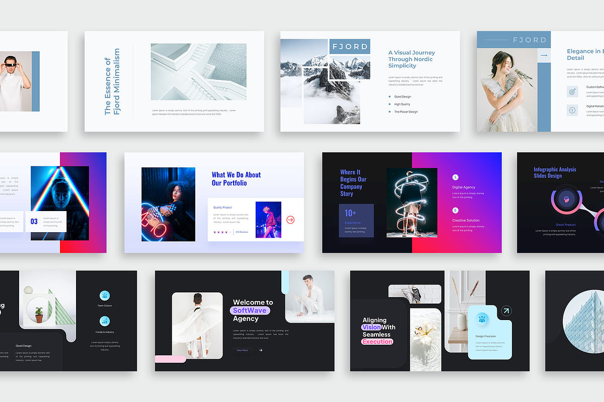 Creative Google Slides Bundle, a Presentation Template by New Coral Design (Photo 15 of 18)