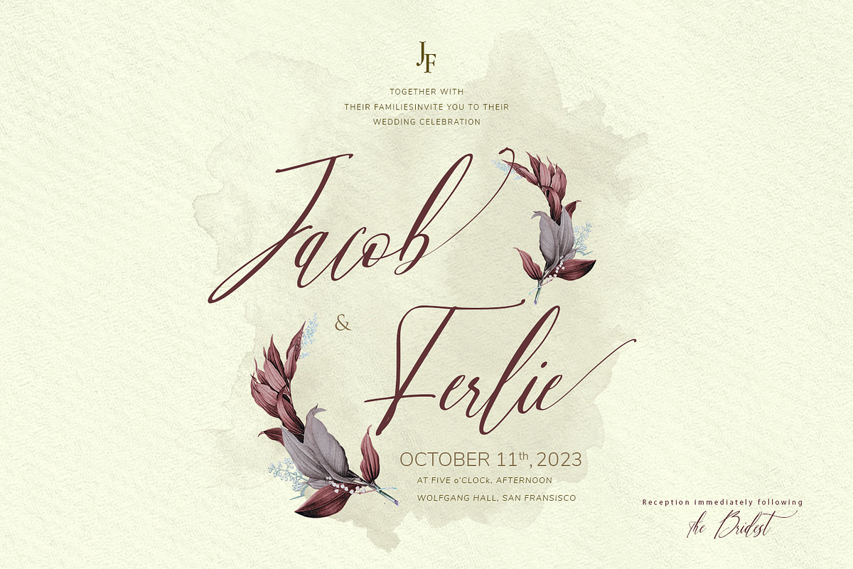 Sweet Jasmine, a Script Font by Nathatype (Photo 3 of 10)