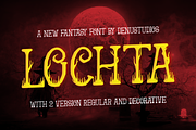 Lochta | New Fantasy Font, a Blackletter Font by Denustudios (Thumbnail 1 of 12)