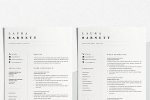 Easy Resume CV Template