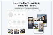 Real Estate Instagram Template Kit, a Social Media Template by Everyday Perfection (Thumbnail 7 of 11)