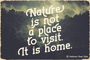 Outdoors Vintage Label Font, a Slab Serif Font by JumboDesign (Thumbnail 2 of 6)