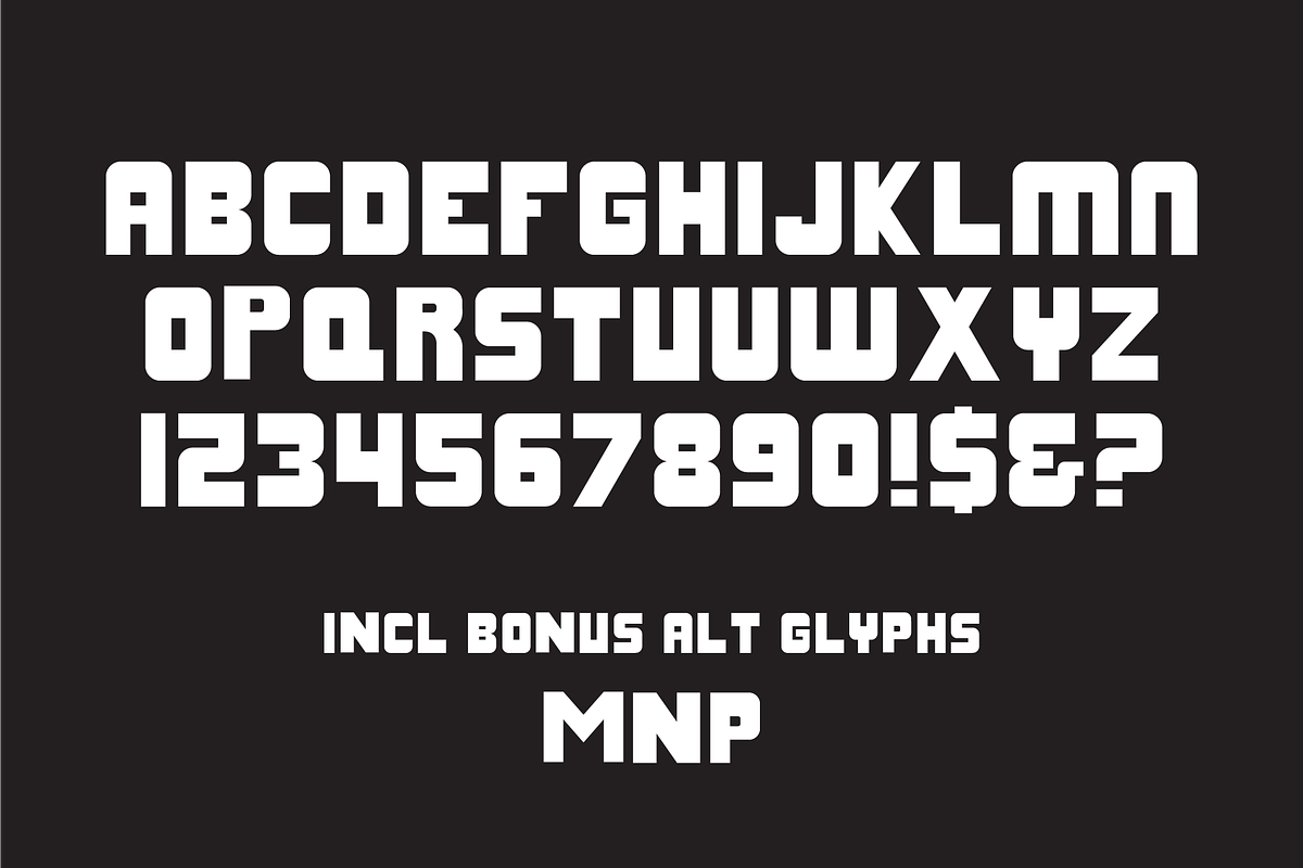 Midwest - A vintage inspired font, a Sans Serif Font by Sam Merrigan Design (Photo 3 of 4)