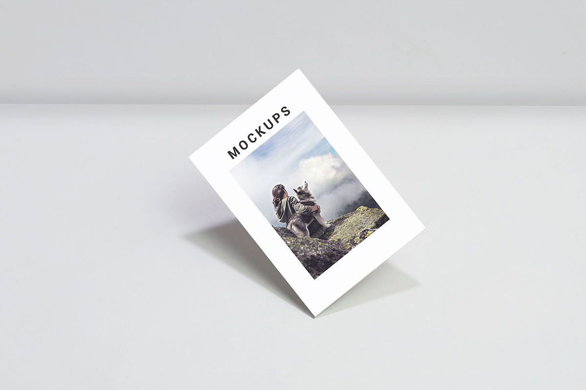A4 Flyer Mockups Template, a Print Template by Orlin (Photo 2 of 10)