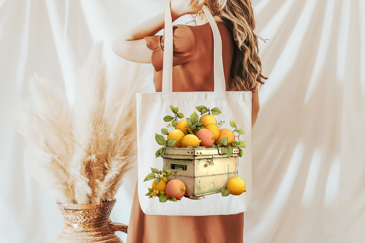 Whimsical Lemon Clipart, a Seasonal Illustration by Designworld (Photo 9 of 10)
