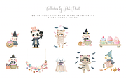 Watercolor Halloween Animal Clipart, an Illustration by Pati Paints (Thumbnail 3 of 8)