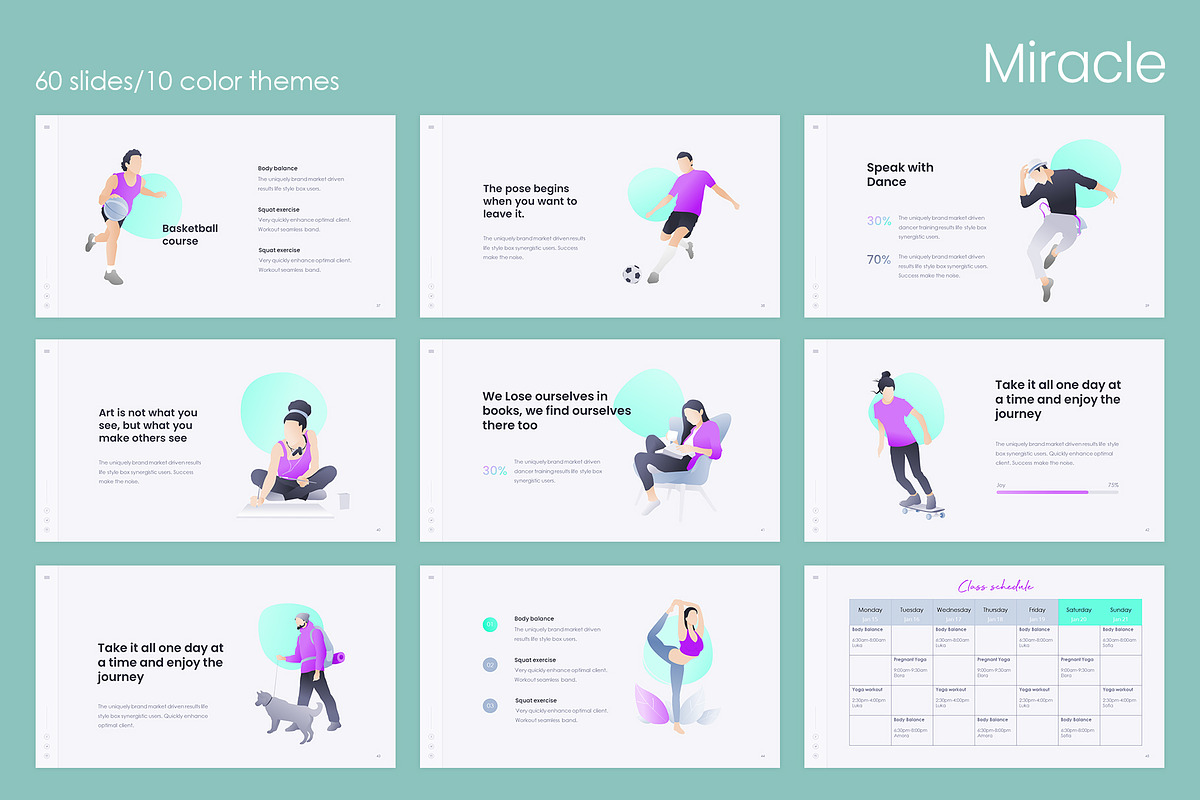 Miracle Powerpoint Template, a Presentation Template by PSD Action (Photo 6 of 10)