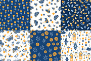 Meadow 100 floral seamless patterns, a Pattern Graphic by DariSmartArt (Thumbnail 12 of 33)