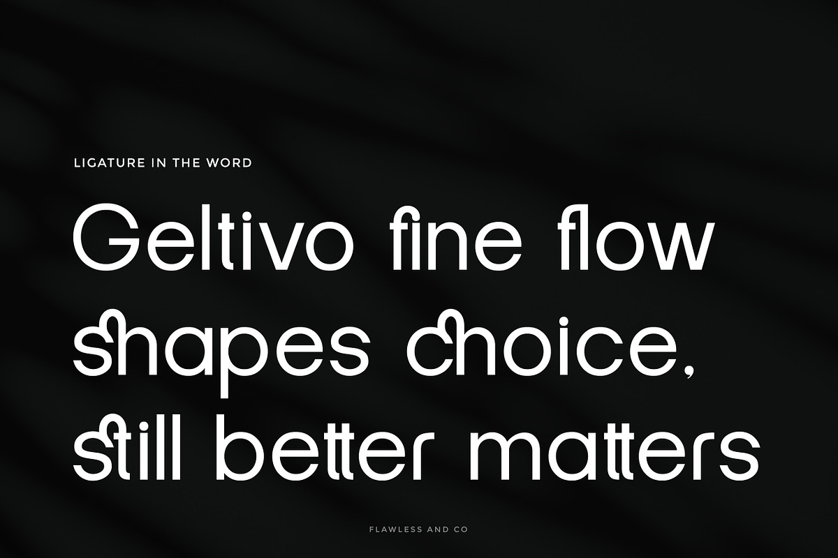Geltivo - Corporate Sans Serif Font, a Sans Serif Font by Flawless And Co (Photo 5 of 10)