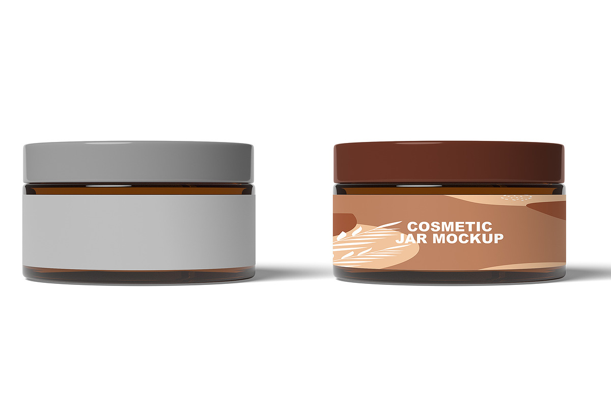 Cosmetic Jar Mockup, a Product Mockup by Designbuys (Photo 1 of 3)
