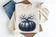 Quirky Pumpkins PNG Clipart, a Seasonal Illustration by RobertsArt (Thumbnail 6 of 7)