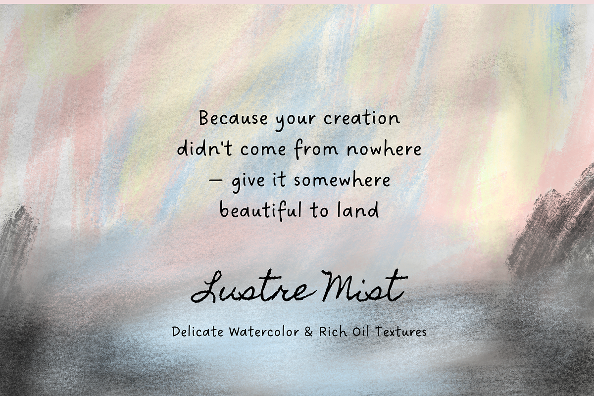 Lustre Mist: Watercolor Oil Textures, a Background Graphic by The Journey Atelier (Photo 18 of 18)