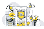 Business Outline Illustrations, a Templates & Theme by alexdndz (Thumbnail 37 of 52)