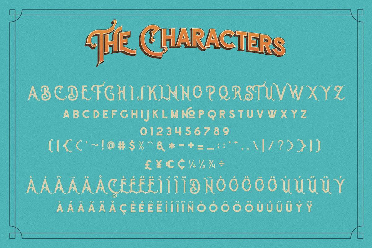 The Witch Typeface preview 3