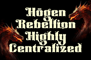 Cleffordy Traditional Serif, a Blackletter Font by TypeClassHeroes (Thumbnail 13 of 16)