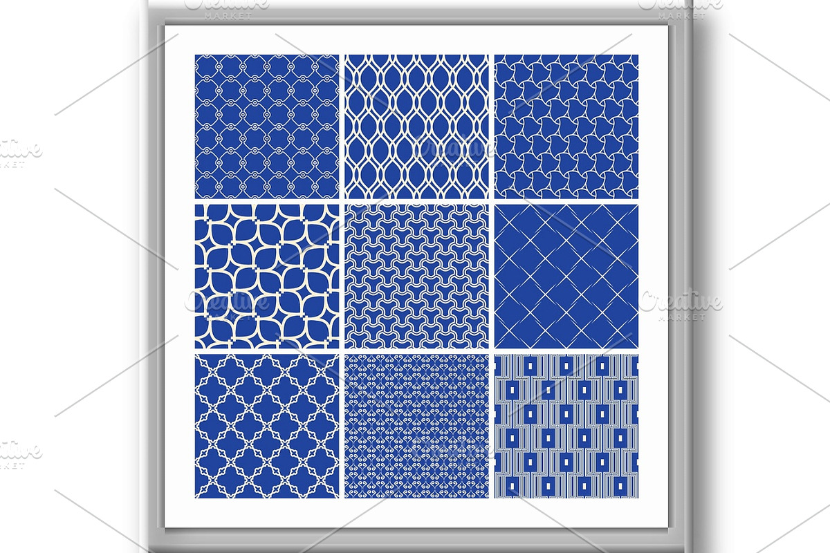 Set of Vector Seamless Geometric, a Pattern Graphic by FineArtStudio (Photo 2 of 3)