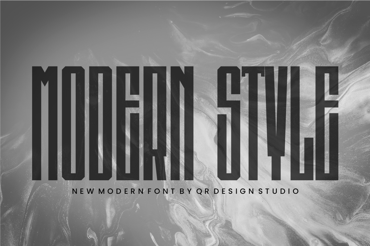 Bronanghenor, a Sans Serif Font by QR Design Studio (Photo 3 of 8)