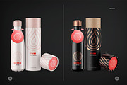 Thermos Bottle with Tube Mockup Set, a Packaging Mockup by HelenStock (Thumbnail 17 of 20)