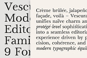 Vescura Serif Family | Intro 50% OFF, a Serif Font by Lettertype Studio (Thumbnail 13 of 15)