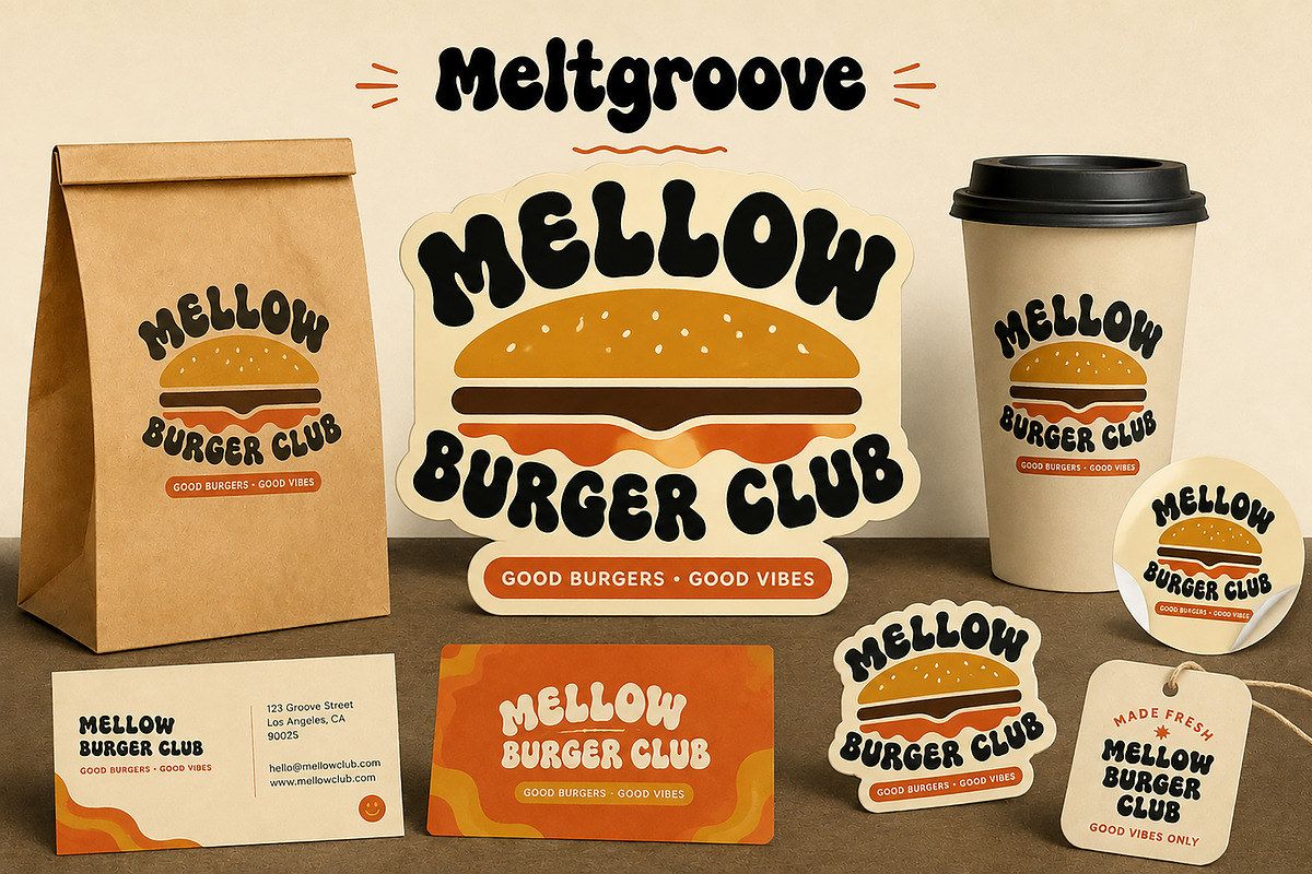 Meltgroove, a Sans Serif Font by Wow Magic (Photo 4 of 5)