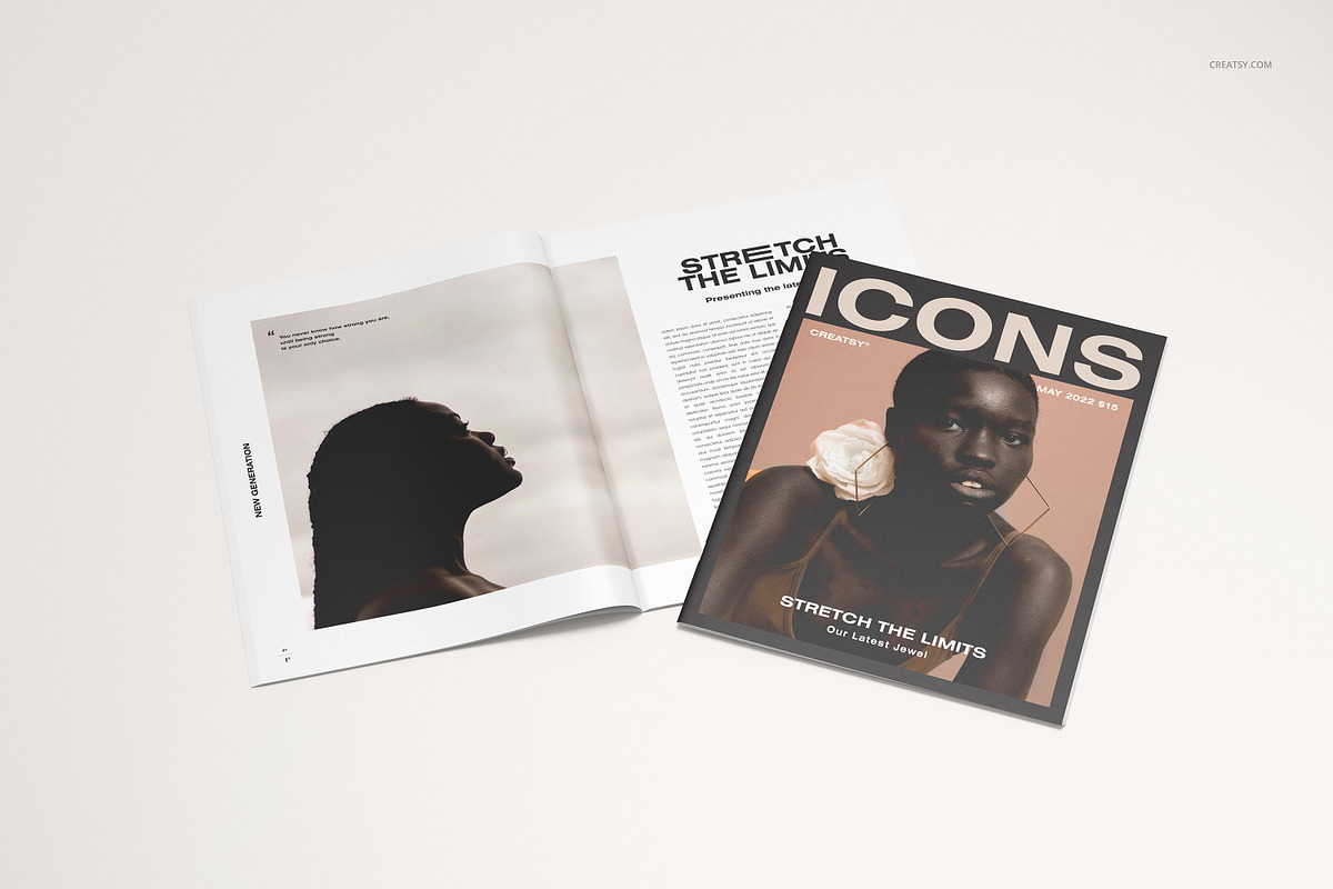 8.5x11 Magazine Mockup Set, a Books & Magazine Mockup by creatsy5 (Photo 7 of 15)