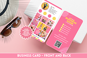 Business Card Template - Colorful, a Business Card Template by SunshineStudioBoutique (Thumbnail 1 of 9)