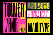 Tower Sans, a Sans Serif Font by Mabütype (Thumbnail 8 of 8)