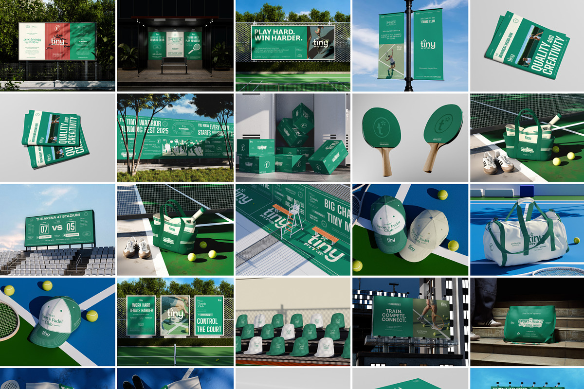 Tennis, Pickleball, Sports Mockups, a Mockup by Vitora Mockup (Photo 6 of 28)