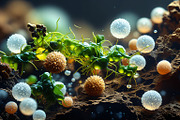 52 Fictional Microscopic Organisms, an Abstract Photo by h.utomo (Thumbnail 9 of 52)