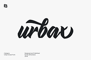 Urbax Script Font, a Script Font by Eko Bimantara (Thumbnail 1 of 10)