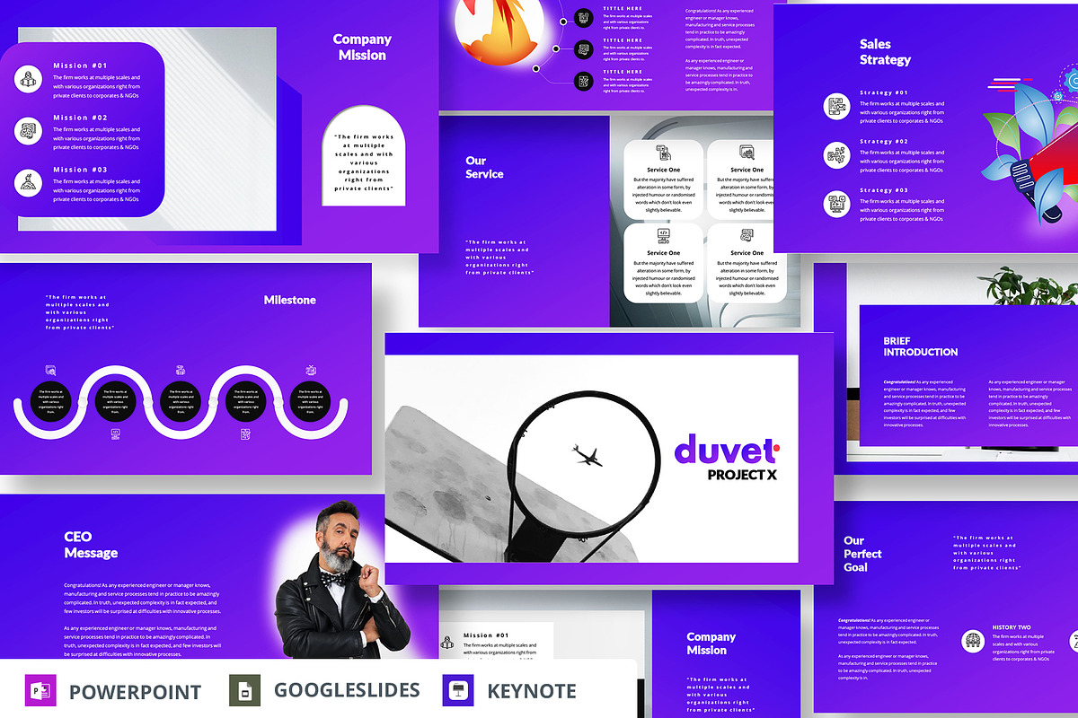 Pitch Deck Startup Presentation, a Presentation Template by temphall (Photo 1 of 6)