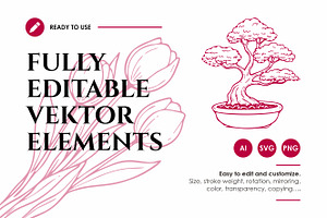 Gardening Vector Illustrations