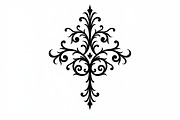 Decorative Vintage Ornament Cut File, an Illustration by musafir_fashion (Thumbnail 2 of 9)