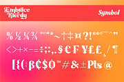Embrace Kierdy - Serif Display Font, a Serif Font by Rishsketch (Thumbnail 14 of 15)