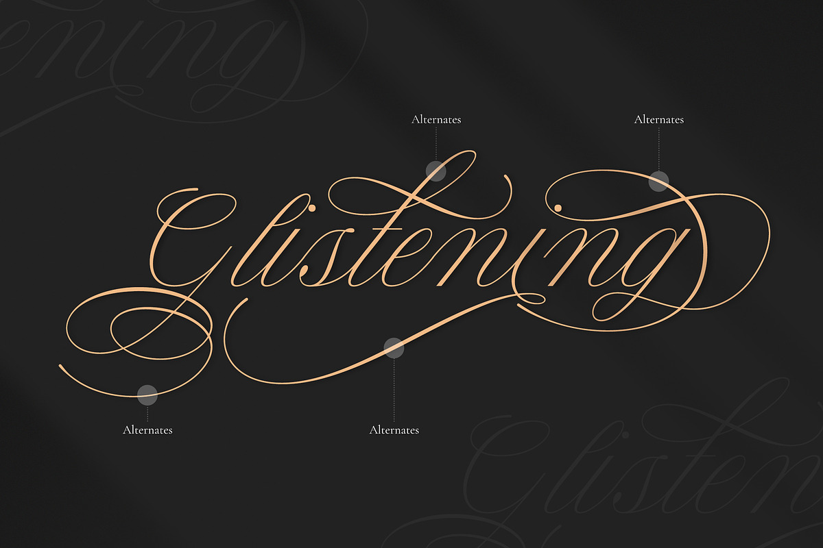 Berseka - Calligraphy Script, a Script Font by agnyhasyastudio (Photo 9 of 11)