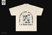 9 Unique Book Lover T-shirts Design, a Graphic by shaondesigns (Thumbnail 4 of 10)
