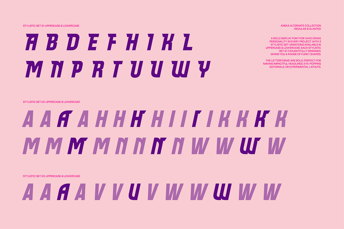 Aneka - VHS 80s City Pop Retro Font, a Font by Casloop Studio (Photo 6 of 8)