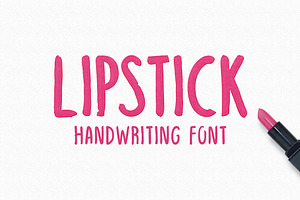 Lipstick Handwriting Font